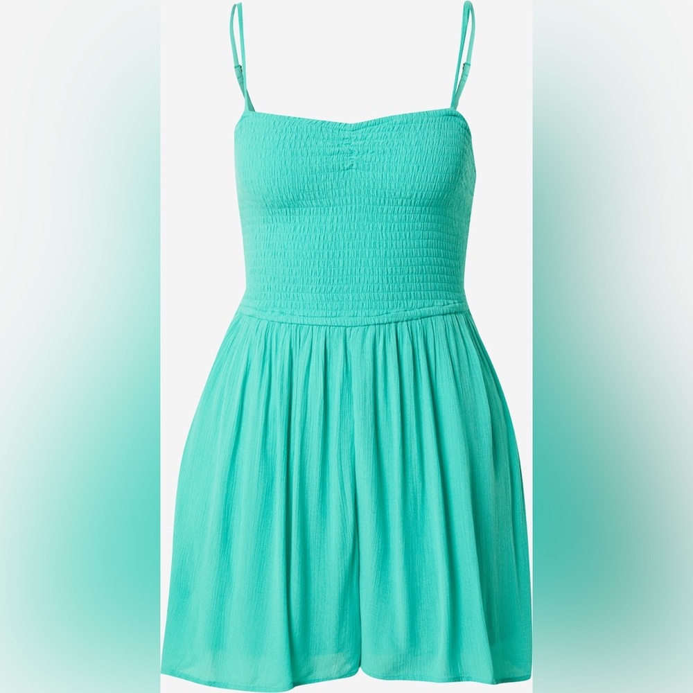 *SOLD*  Green Jumpsuit with Spaghetti Straps